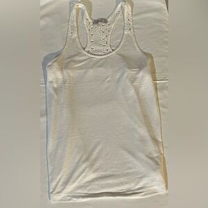 Women’s White Tank Top Size M Brand: Pink Woman
